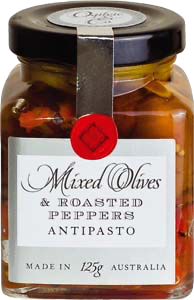 Mixed Olives & Roasted Peppers 115g