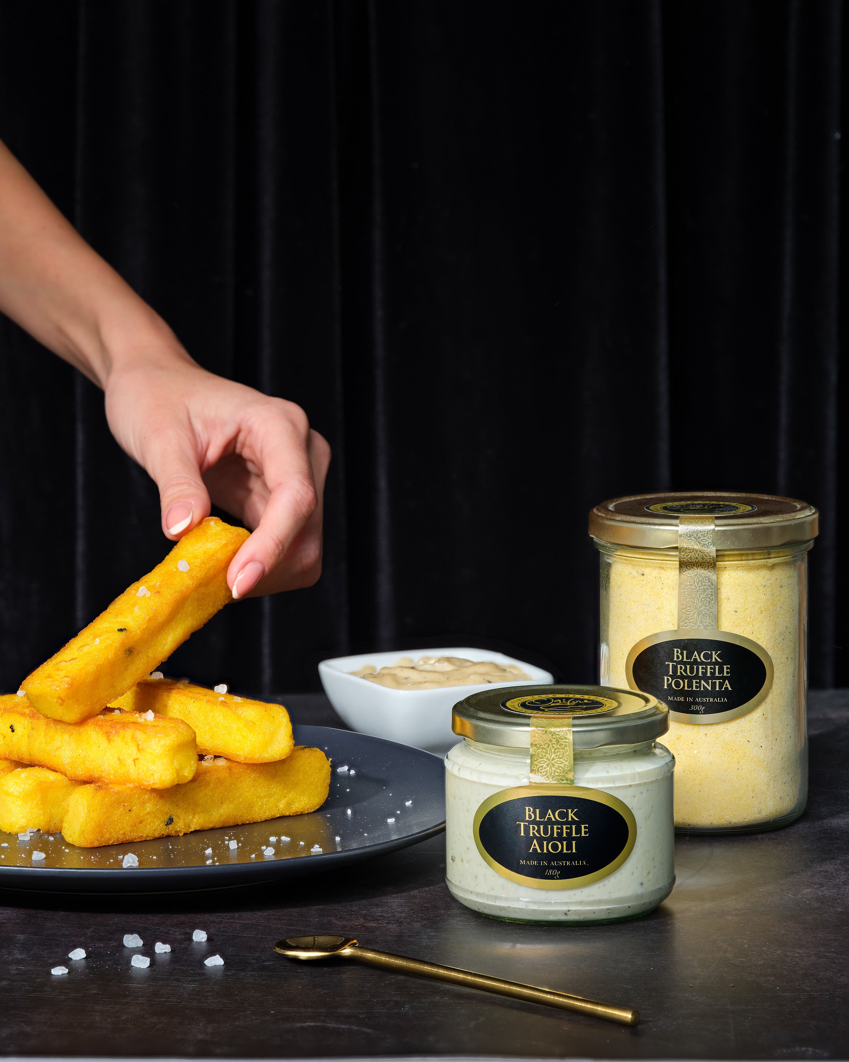 Black Truffle Polenta 300g