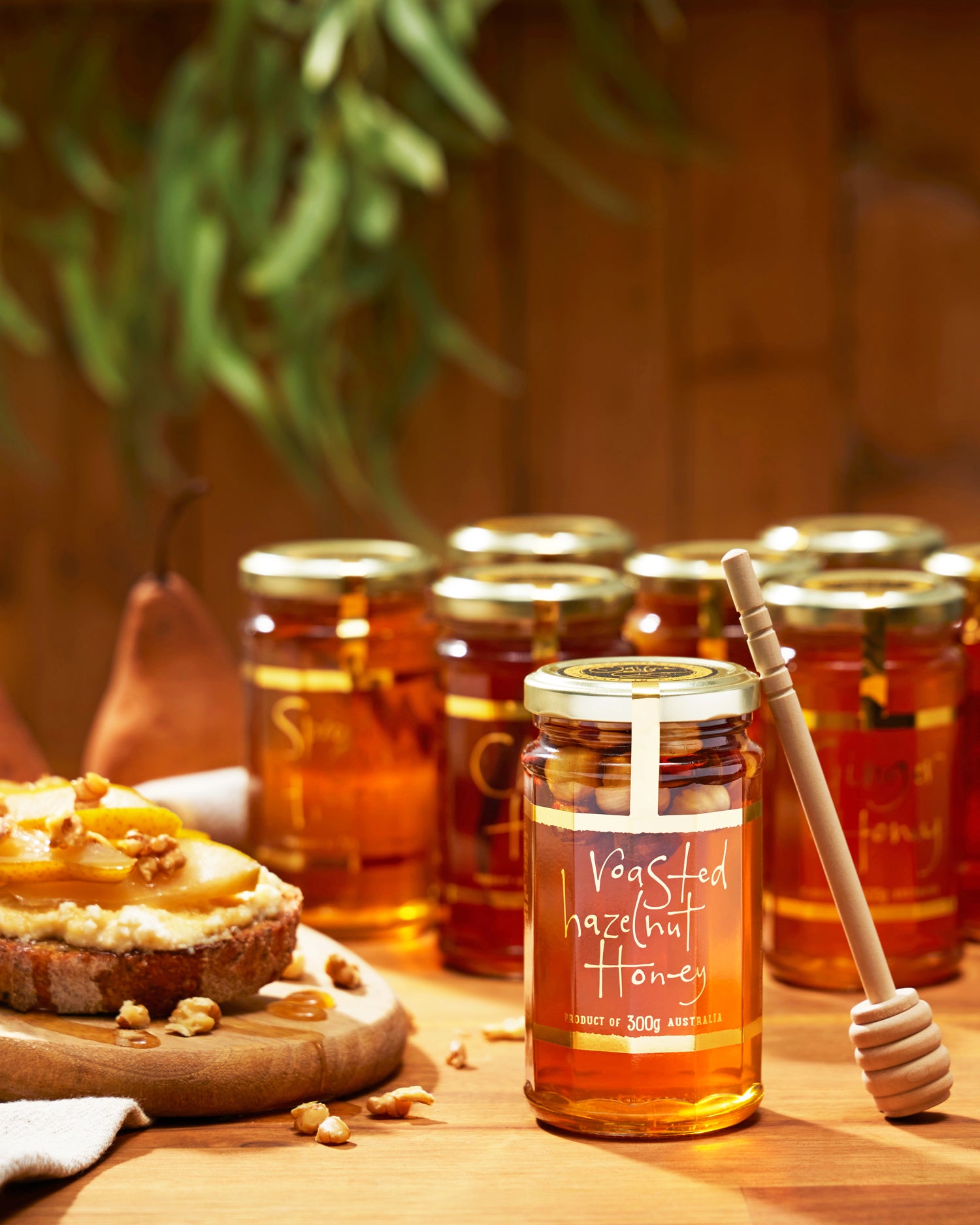 Roasted Hazelnut Honey 300g