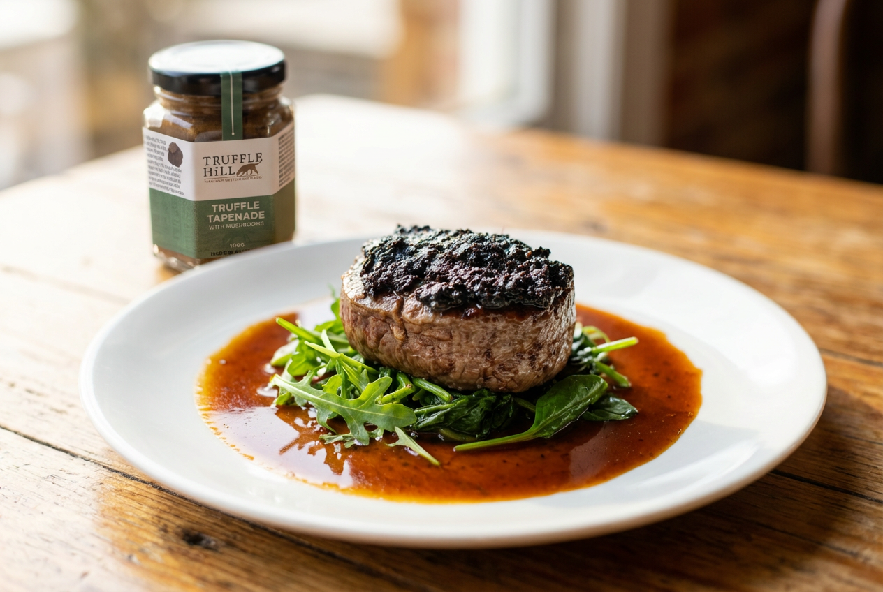 Truffle Tapenade with Mushroom