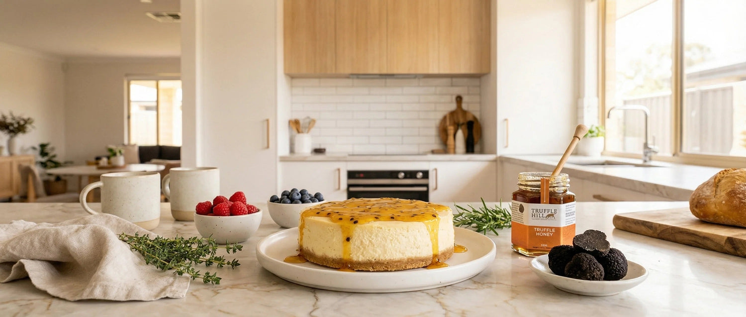 Truffle Honey Cheesecake