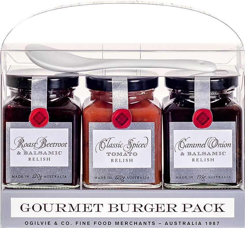 Gourmet Burger Trio Pack