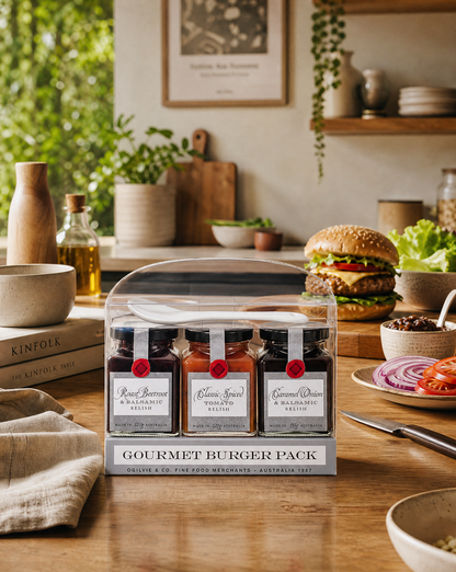 Gourmet Burger Trio Pack