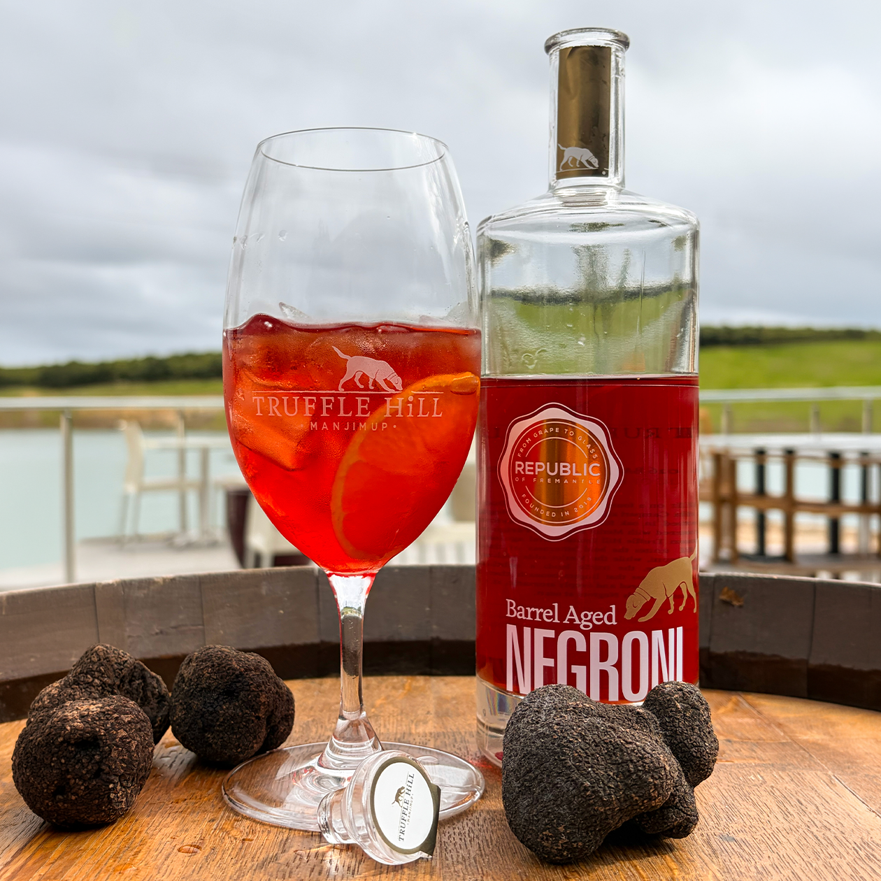 Truffle Barrel Aged Negroni