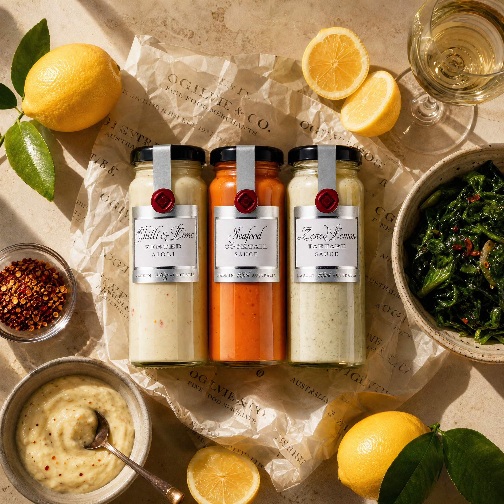 Seafood Delights Tall Trio Gift Pack