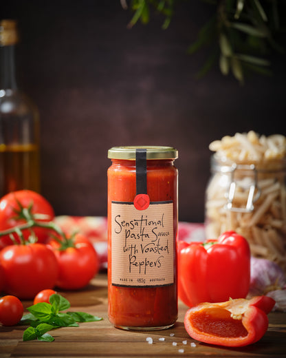 Sensational Pasta Sauce with Roasted Peppers 465g