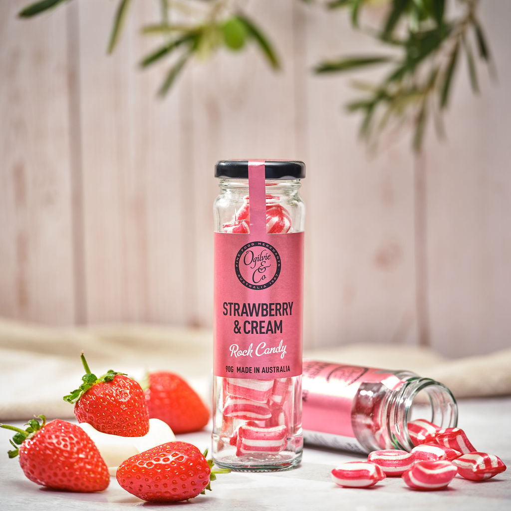 Strawberries &amp; Cream Rock 95g