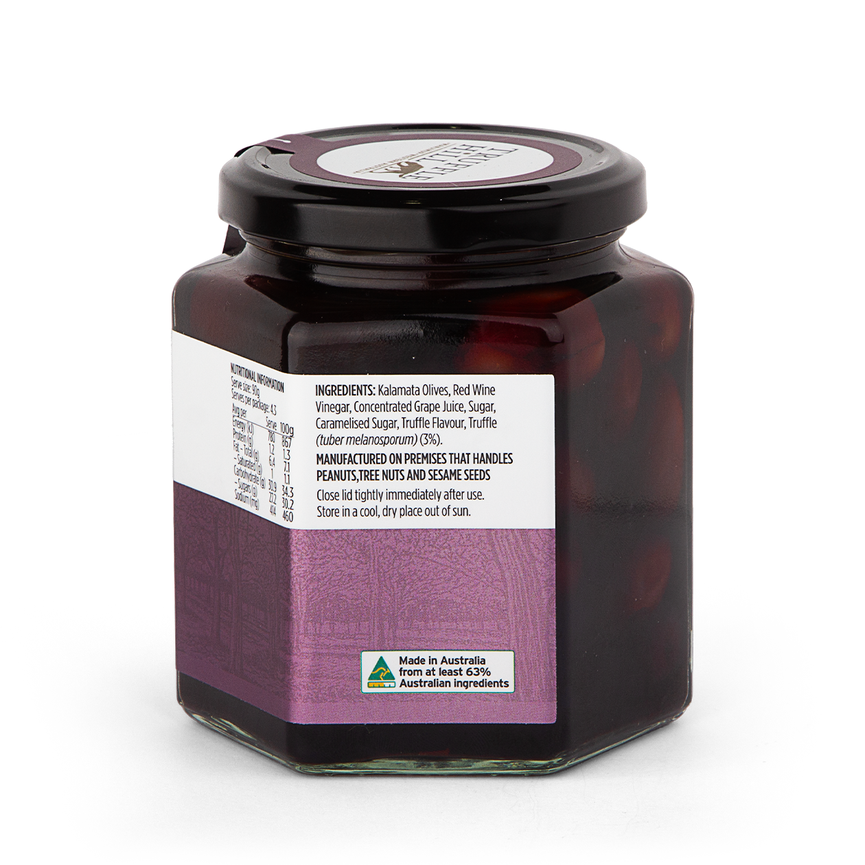 Kalamata Olives in Truffle Balsamic Glaze 390g