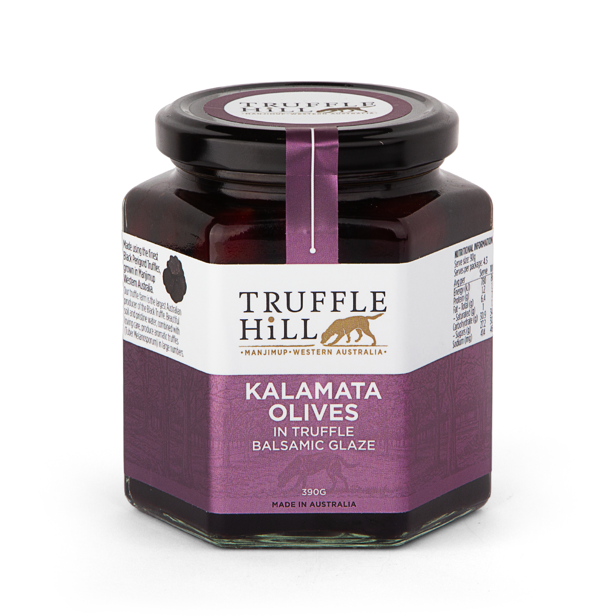 Kalamata Olives in Truffle Balsamic Glaze 390g