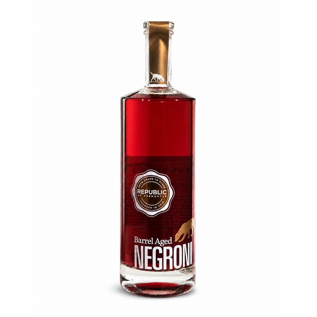 Truffle Barrel Aged Negroni