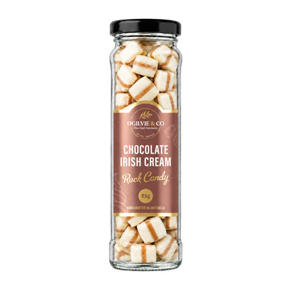 Ogilvie &amp; Co Chocolate Irish Cream Rock 95g